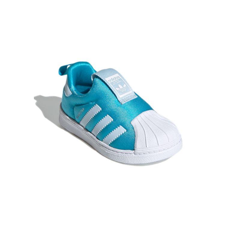 adidas Originals Superstar 360 Comfortable Breathable Low-Top Sneakers Baby Sneakers Blue FV7227