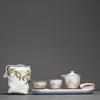 Handon Yuebai Ru Kiln Portable Travel Tea Set