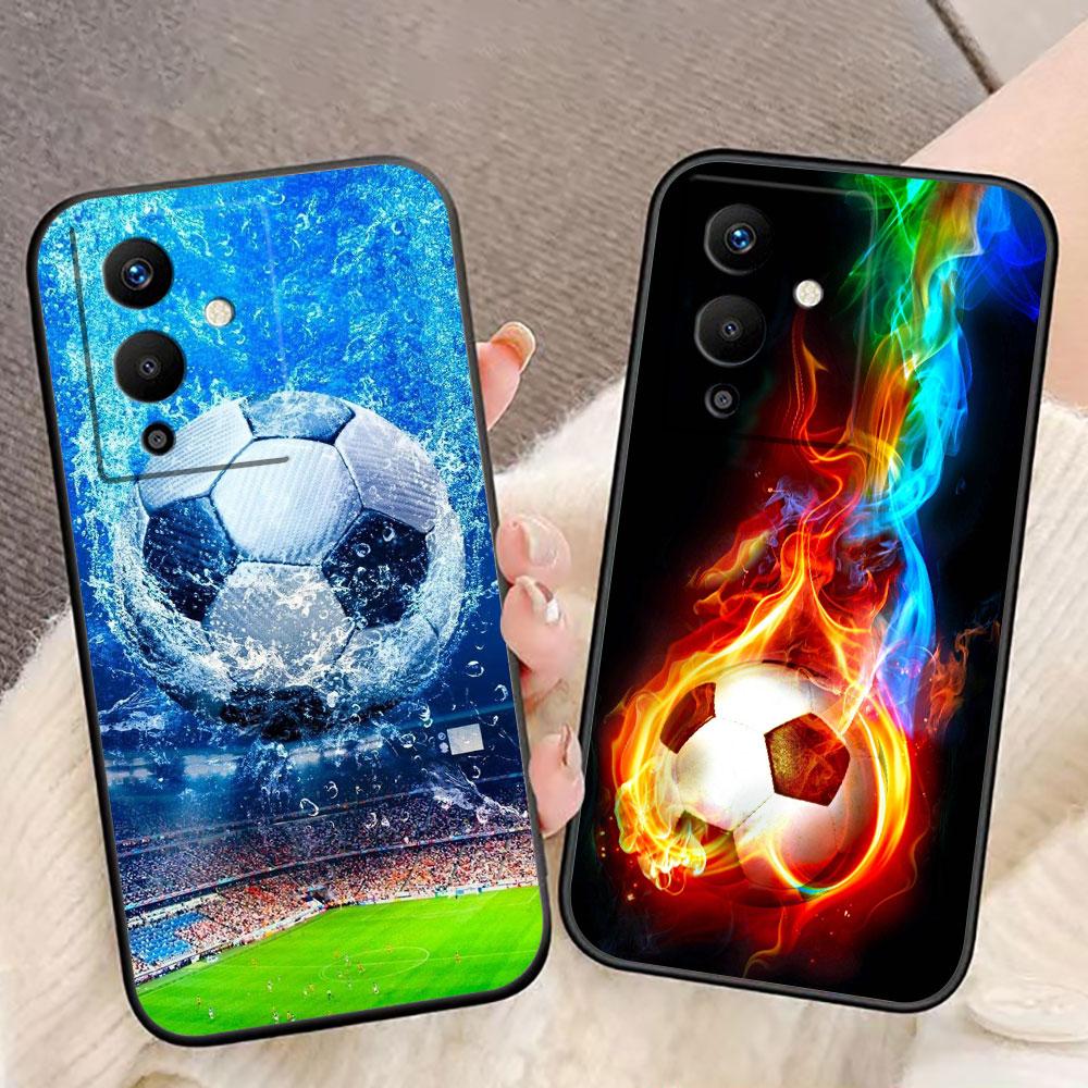 Fußball Fußball Ball Handyhülle Für Infinix TECNO POP SPARK SMART 6 7 8 9 CAMON 40 30 30S 15 16 17 20 20C Pro Hülle Abdeckung Schale