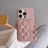New Solid Color Leather Wallet Twin Card Slot Phone Case For iPhone 16 Pro Max E 14 11 12 13 15 Pro Max Mini Bumper Back Cover