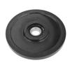 Idler Wheel Black Iron Pulley Snowmobile Replacement Part Heavy Duty Bearing Wheel for Arctic Cat Snowmobile