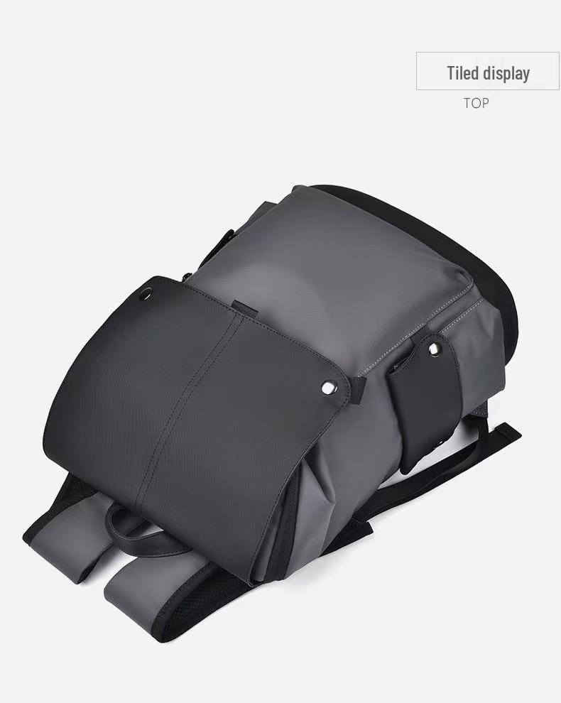 Men's Large Capacity Casual School & Travel Backpack with Customizable Logo