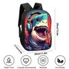 15 in Funny BrainRot Child School Backpack Aged 5-10,Cartoon School Bags for Boys Girls,Light Weight & Durable Kids Bakpack