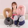 All Seasons Universal Ice Silk Memory Foam U-shaped Pillow Hump Travel Pillow Can Store Travel Neck Pillow U-shaped Pillow Japanese U-shaped Pillow