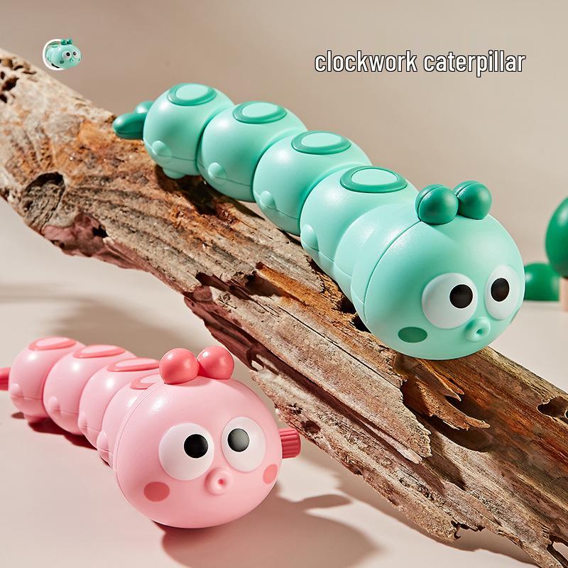 Opptrekkbar krypende larve og klovnefiskleke for spedbarn - Lærerik og morsom