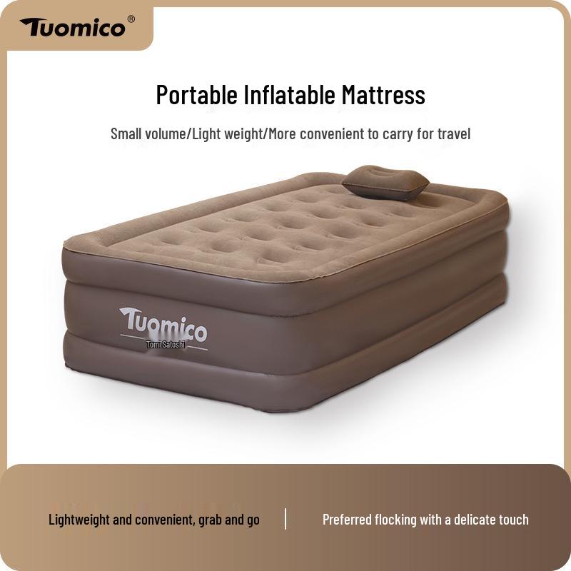 Kompakte Einzel-Outdoor- und Indoor-Luftmatratze