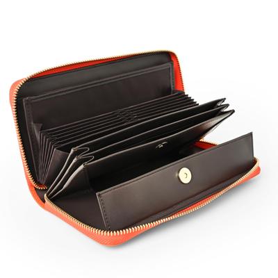 Carteira longa grande genuína fácil de cunhar aniversário feminina [QUARE], feminina, carteira, capacidade, couro, Garcon, popular, uso, elegante, fole, cartão,