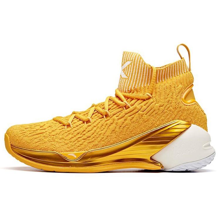 ANTA Klay Thompson 4  Ginger Yellow  Men s 11911101-8 EU 42