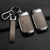 Zinklegering Läder Bilnyckelfodral För Toyota Camry Prius Land Cruiser Prado 150 Crown För Lexus Lc 200 Nyckelring Biltillbehör