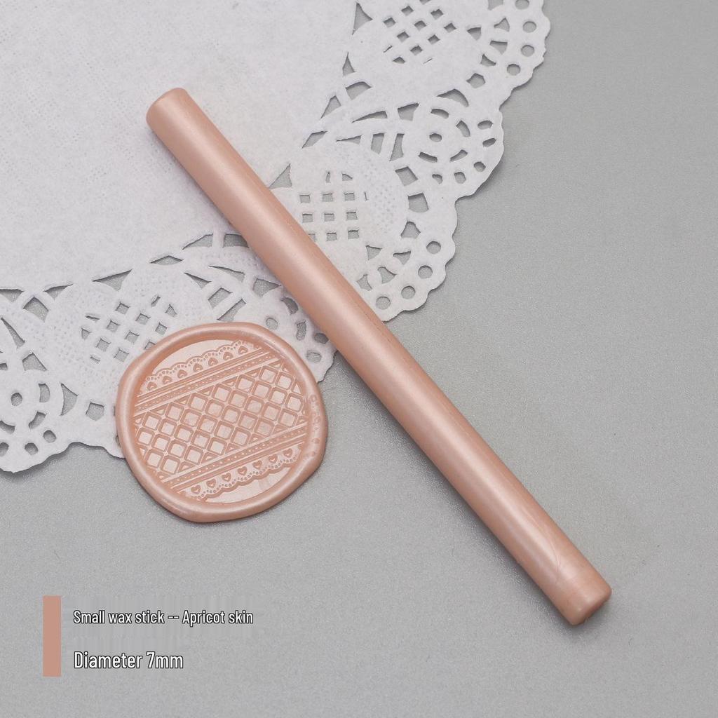 Bețișoare de Ceară de Sigiliu Mat Perlat, 125 Culori, 10x0.7cm, Compatibile cu Pistoale de Ceară, Culori Mixabile