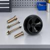 Grass Trimmer Parts Replacement Mowers Deck Wheel HighStrength for Outdoor Use