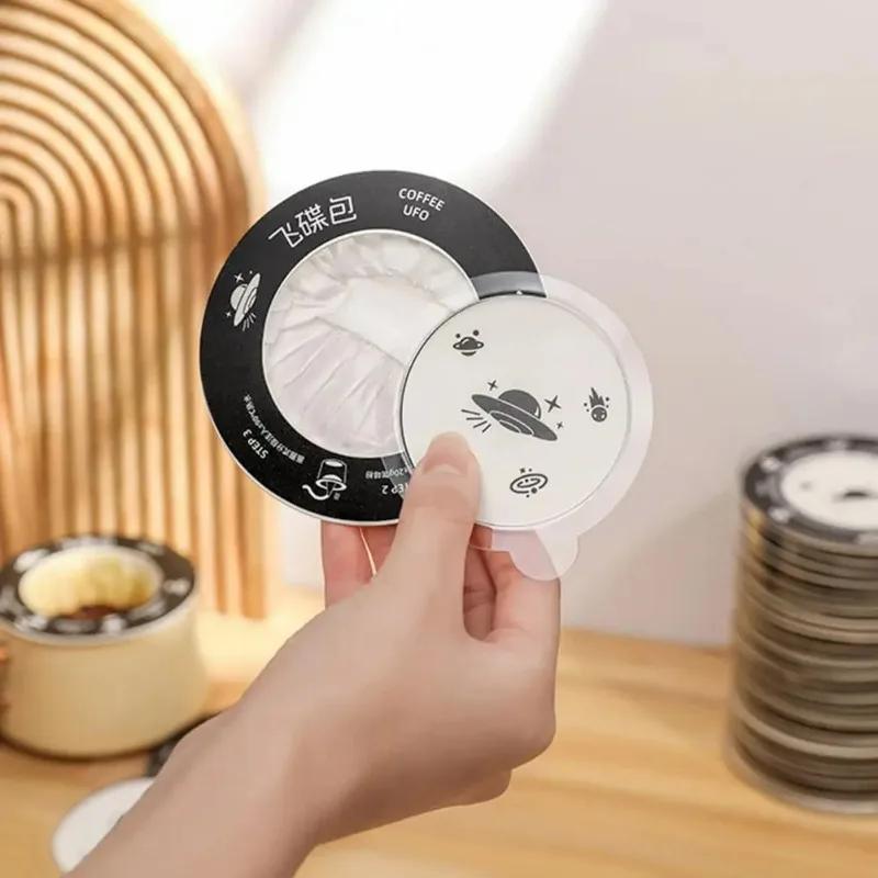 Portable Pour Over Coffee Filter,UFO Disposable Coffee Filters,for Drip Coffee,Perfect for Camping,Home,Office,Travel (canned)