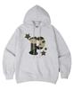 [Fleece-Lined/Non-Fleece-Lined] Big Encode Oversized Hoodie 10 Colors (C Type)