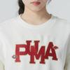Puma Cny Series New Year Letter Embroidery Running Fitness Training Sweatshirt Women Sweatshirt White 625839-65