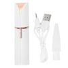 Electric Facial Hair Trimmer Lipstick Shaped Lightweight Mini USB Charging Face Shaver Hair Remover
