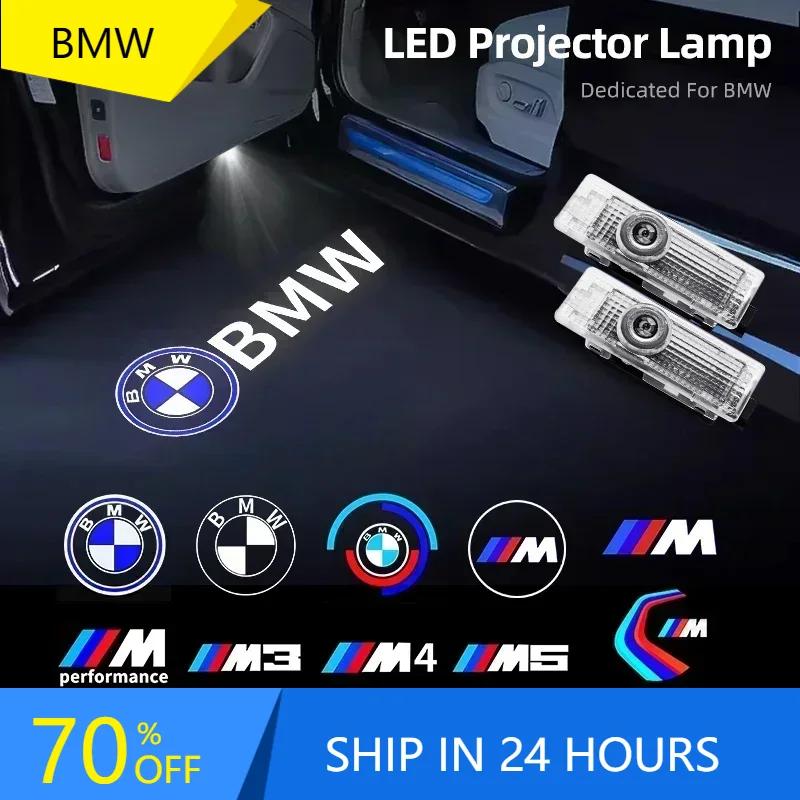 X6 X7 Led Car HD Door Light Laser Projector Welcome Ghost Lamps For BMW 7 6 5 3 GT 1Series X5 X6 M E70 E71 E90 E93 F30 F10 E92 E