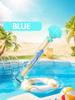 1 PCS 70-Hole Summer Pull-Out Large Capacity Firework Water Gun, A Shell Handle Design, Portable Multifunctional Water Spray Toy