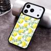 Mediterranean Lemon Phone Case for iPhone 17 16 15 Pro Max Air 14 13 12 11 Plus Shockproof Capa Cover