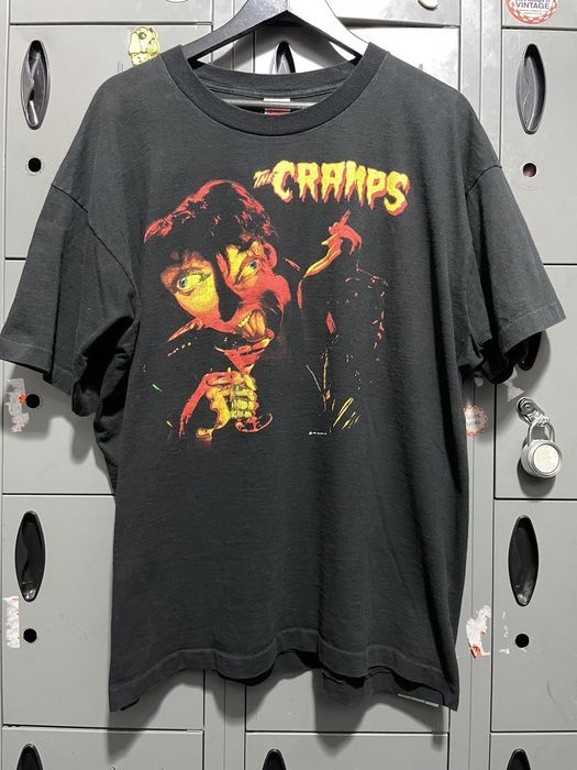 

The Cramps 1992 Look Mom No Head Tour Merch 90s Rock Unisex Tshirt KH10111 Unisex T-Shirt XXXL