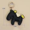 Women's Bag Charm Decoration Bag Pendant Cartoon Rocking Wooden Horse Women's Leather  Bag Charm Key Chain Cute Bag Accessories Gifts