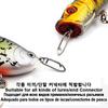 50Pcs Power Fishing Clip Fast Snaps Speed Clip Fishing Clip Connectors Stainless Steel Fast Change Connector