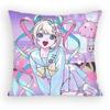 Needy Girl Overdose Cute Cartoon Pillow Case Anti-Dustmite Pillowcase Invisible Zipper Silky Short Plush Sofa Cushion Cover