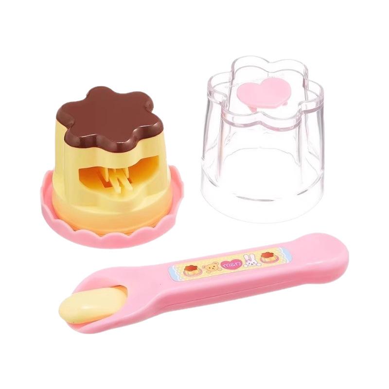 Erdbeer-Ramen-Eis-Gelee-Pudding Spielset für Kinder: Spielzeug-Essensset