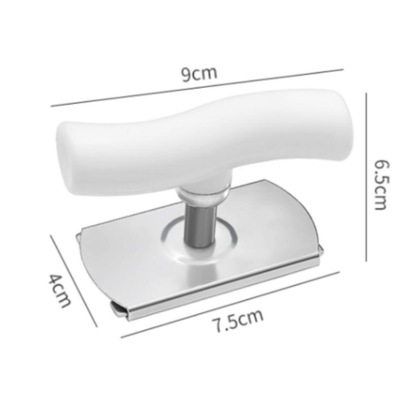 Multifunksjonell flaskekorkåpner Rustfritt stål Justerbar Lokk av Krukkeåpner Arbeidsbesparende Skruboksåpner Kjøkkenredskap