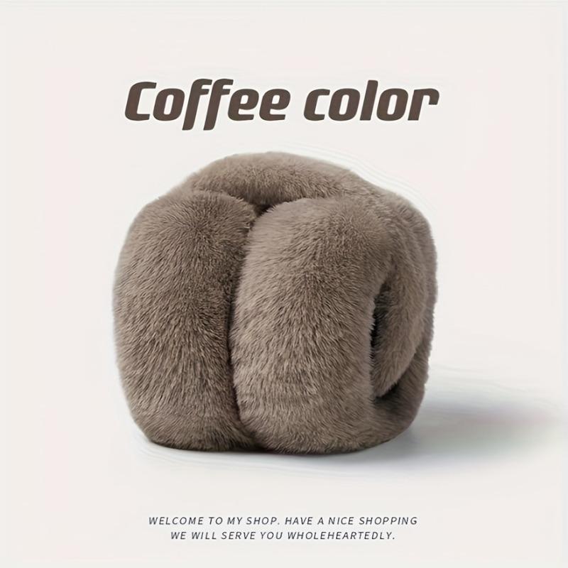 

Твердые мягкие плюшевые уши, сохраняющие тепло, зимние наушники для женщин и мужчин, модные уличные защитные наушники, наушники