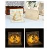 Artistic 3D Birthday Greeting Card Artistic Birthday Card Beautiful Celebration Card Suitable for Parties Birthday Use