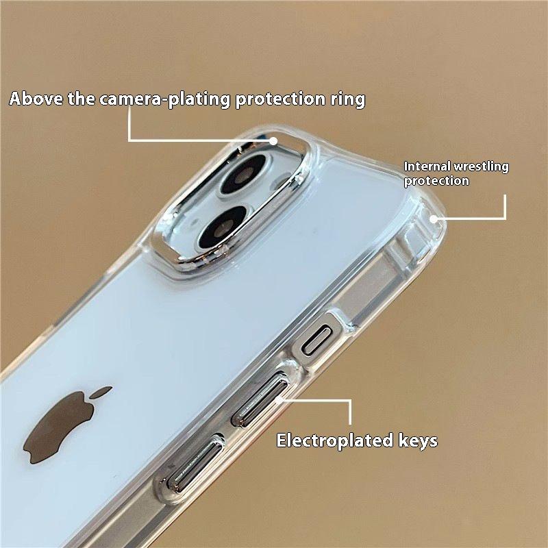 Transparent phone case for iPhone 11 12 13 iPhone 13 14 15 Pro 15 16 Pro Max Samsung A15 A16 A25 A26 A55 A56 S25 S24 S22 S23 Ultra S25 Edge
