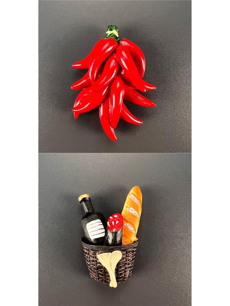 Magnet de Frigider Jucărie Alimentară Stereoscopică 3D - Autocolant Magnetic Decorativ Creativ