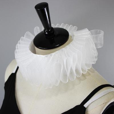 Ruffle Neck Accessories Vintage Style for Festival Photography Daily Wear Themed Parties