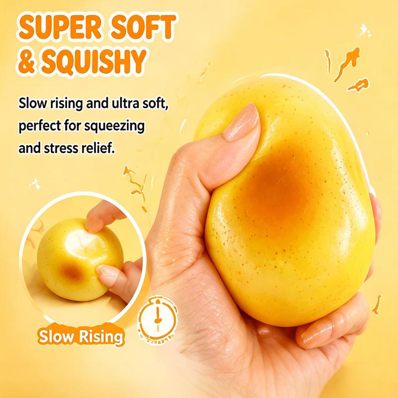 Langsam steigendes Kartoffel Squishy Spielzeug Wasser Sensorisches Quetsch Fidget Anti Stress Angstlinderung Simulation Falsches Essen Büro Schreibtisch Gadget
