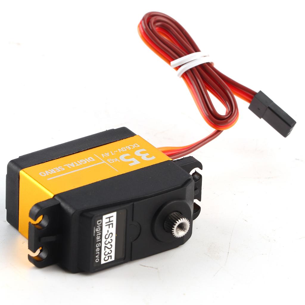 35KG Digital Servo Metallgetriebe Hohes Drehmoment Wasserdicht HFS3235 für 1:8 1:10 RC Auto Boot