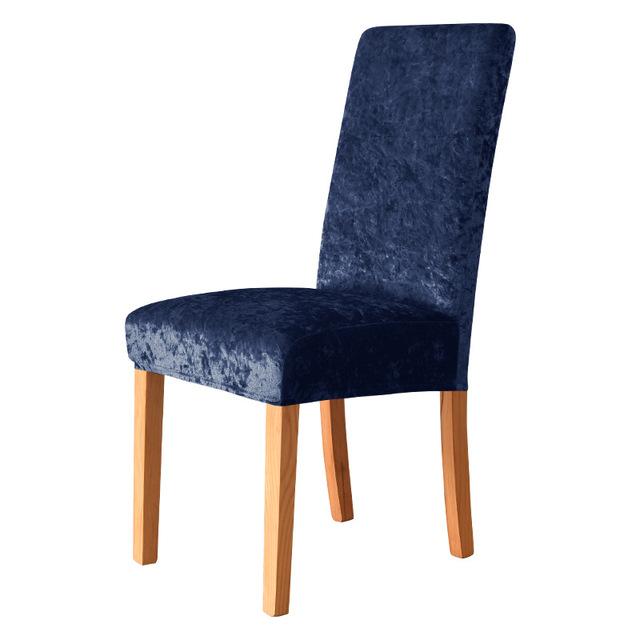 Shiny Fabric Chair Cover Used For Dining Room Kitchen Wedding Banquet Event Spandex Elasticized Chair Covers Exquisite New Home Decor Seat Case