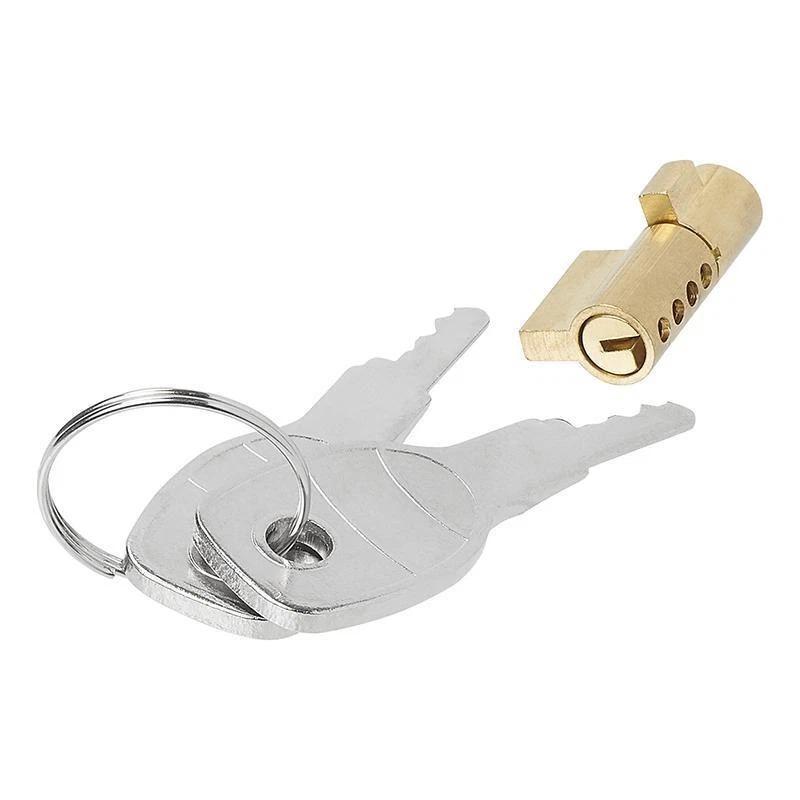 Caravan Plug In Ball Hitch Trailer Coupling Lock Anti Theft Clutch Lock With 2 Keys Campervan Ball Cover Lock Core RV Accessory