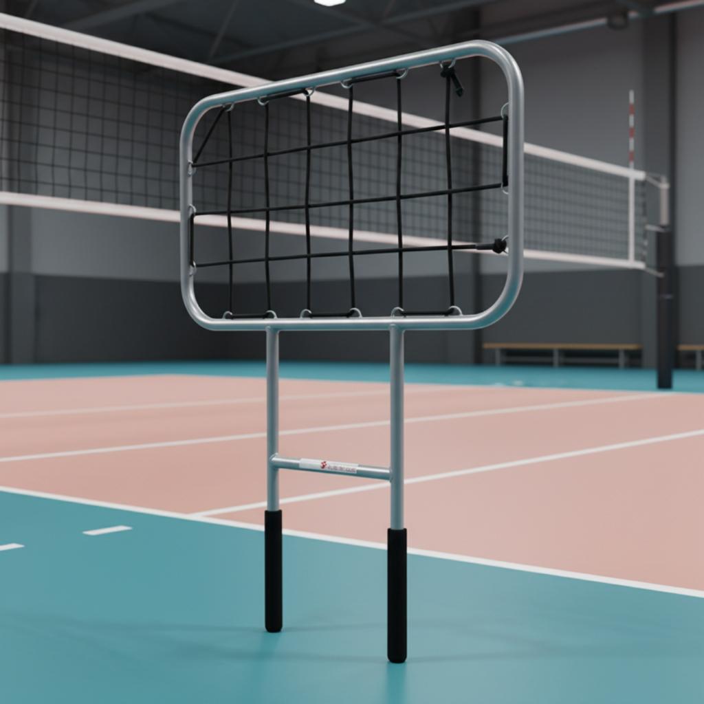 Voleybol Antrenman Yardımcısı Serbest Durabilen Voleybol Antrenman Hedefi Blok Antrenmanı Hedefi Yuvarlatılmış Köşeler Atletik Ekipman