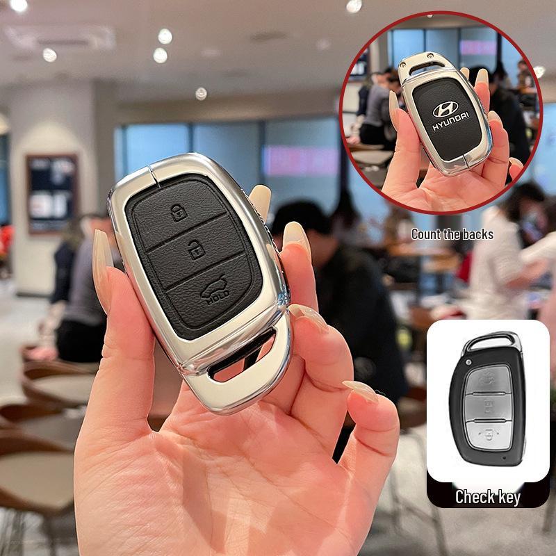 Hyundai Key Case Compatible with Mingtu, ix35, ix25, Langdong, Lingdong, Tusheng, Sonata 9, Reina Models