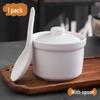 Sky Bird Ceramic Steaming Bowl with Lid