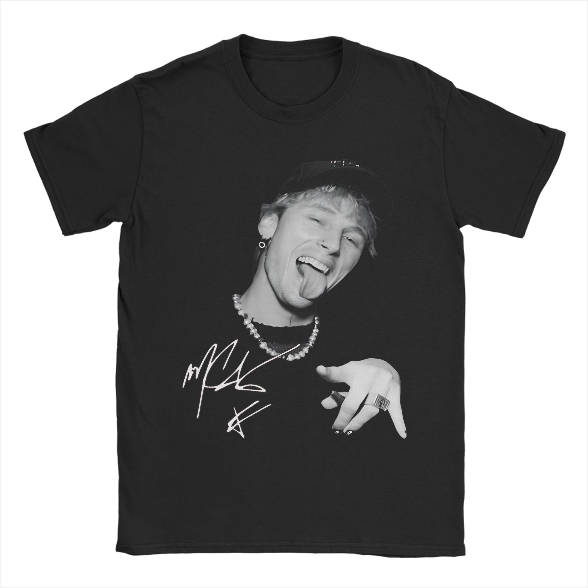 

2026 New Fashion Men Women Casual Soft TShirt MGK Lost Americana Amazing Cotton Tee Shirt Short Sleeve T Shirts O Neck Clothes S
