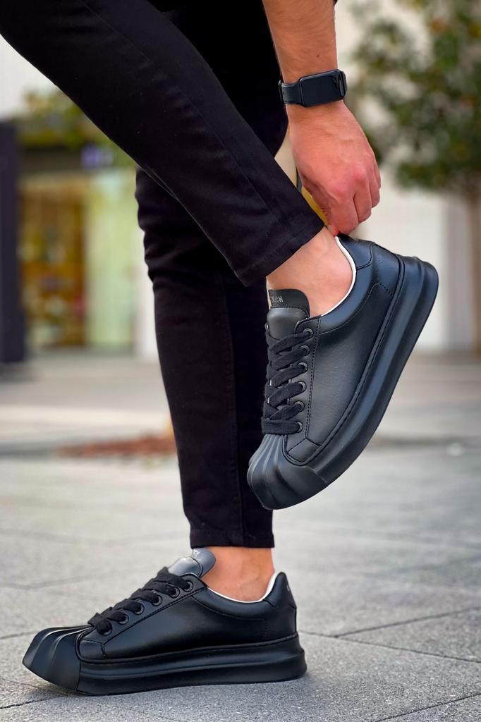 Chekich H New Collection CH2411 Artenay Men Shoe White Black Brown Tan