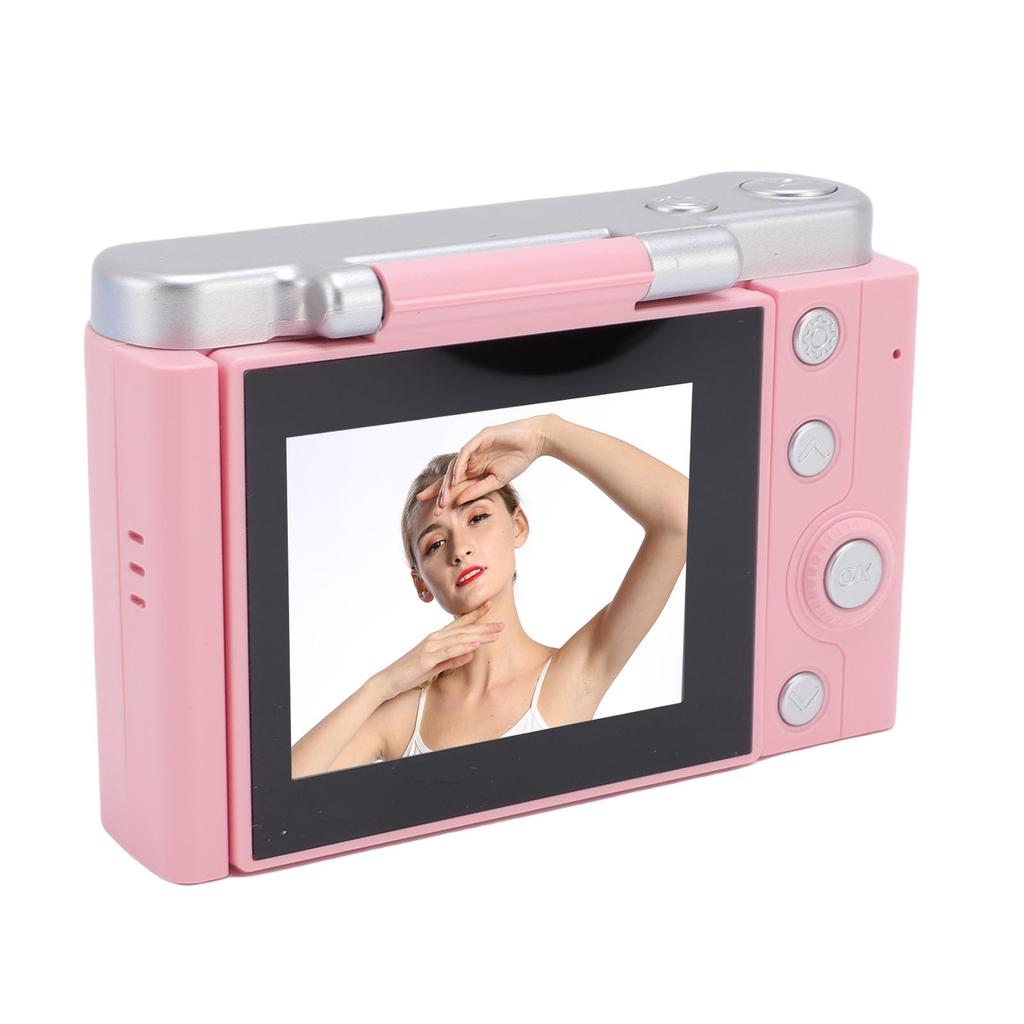 1080P 12MP Digital Camera Auto   Vlog Camera with 2.8 Inch 180 Degree   Screen 8X Digital Zoom Anti Shake for Photography
