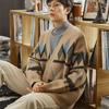 2025 Unisex Hong Kong Stil Locker Gestrickter Cardigan - Herbst/Winter Trendige Jacke für Herren & Damen
