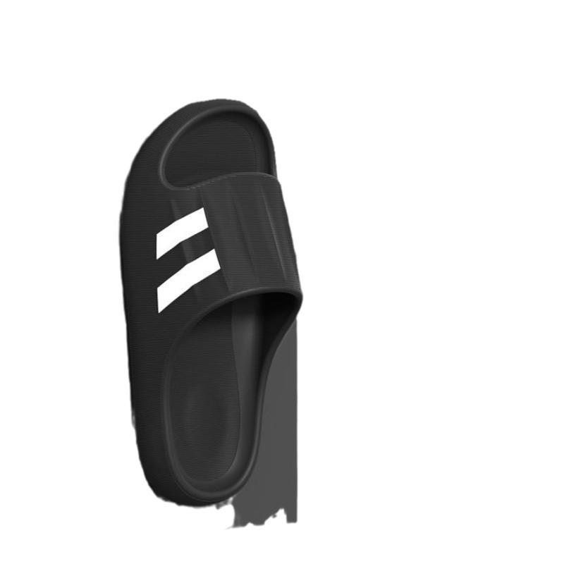 Thick-soled slippers women's summer home bath non-slip student American simple couple slippers men