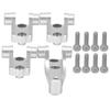 Aluminum Alloy Front Rr Keel Rod Holder St Fit for    4  6 1/10 RC Car