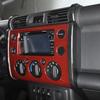 ABS Center Console Dashboard Navigation Side Strip Trim Cover For Toyota FJ Cruiser 2007- Interior Styling Accessories