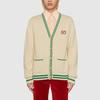 GUCCI Pre Owned 2010s Pineapple embroidery Cardigan 683098-XKB73-9750