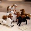 Horse Plush Toy Cartoon Cute Animal Doll Room Decoration Children Gift Holiday