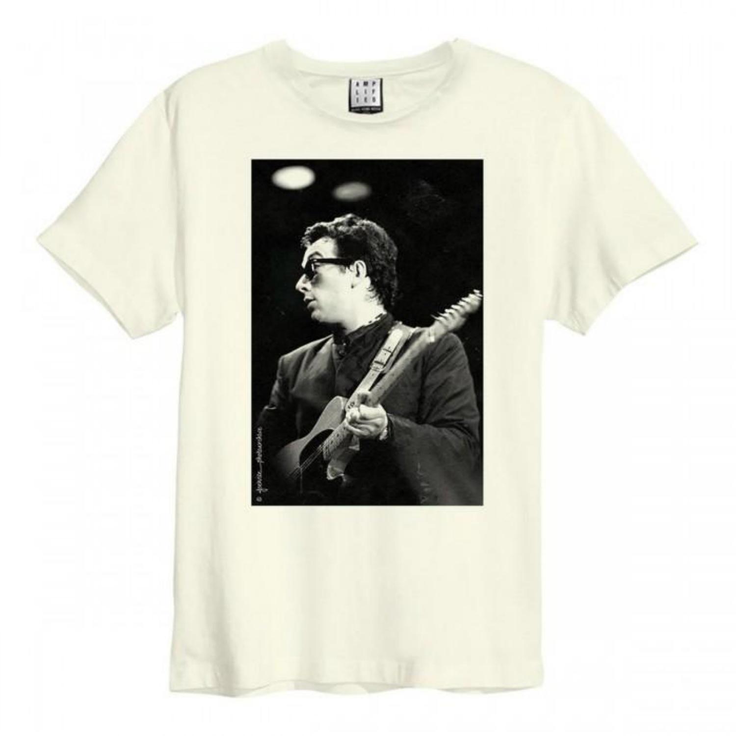 Amplified Unisex Adult Elvis Costello Joe Wise T-Shirt S